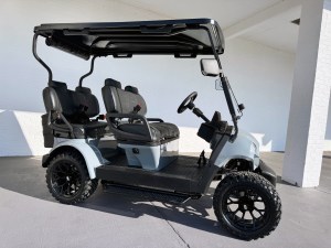 Cement Gray Contender Sport Golf Cart 01